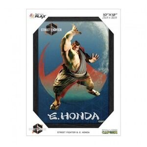 Pixel Frames PLAX Street Fighter 6 E Honda Lenticular 3D Art 10x12 Capcom